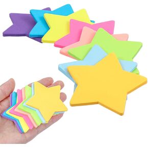 Star Sticky Notes 480 Sheets Colorful Sticky Notes for Notebooks Star Shape Self-Sticky Note Pads for School Office Home Notebook Supplies in Kuwait
