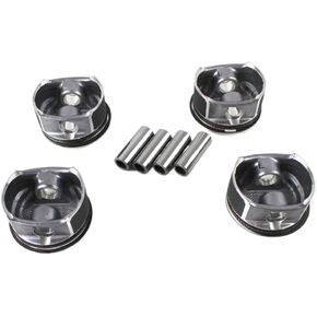 4pcs Pistons and Rings Set 82mm Bore for M271 1.8L Supercharged Engine Compatible with W203 W204 A209 C200K in Kuwait