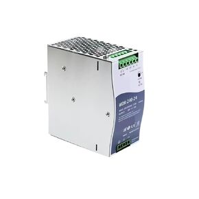 1 قطعة WDR-240 WDR-240-24 24 فولت WDR-240-48 48 فولت 240 واط مخرج واحد مصدر طاقة السكك الحديدية الصناعية DIN (WDR-240-48) in Kuwait