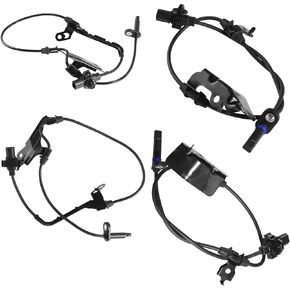 4PCS ABS Wheel Speed Sensor Front Rear Right & Left Compatible with Honda Pilot 2009-2011 Replace 57470-SZA-A02 57475-SZA-A02 57450-STX-A01 57455-STX-A01 in Kuwait