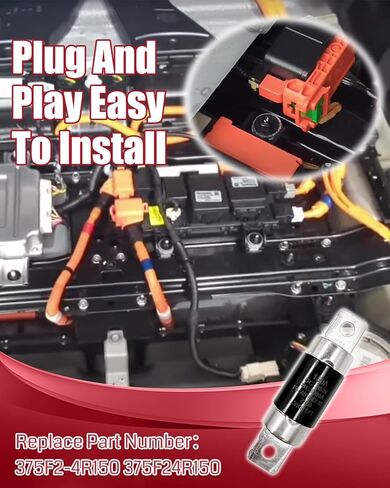 375F2-4R150 375F24R150 High Voltage Hybrid Fuse Fit for Hyundai Sonata Hybrid 2011-2015 for Kia Optima Hybrid 2011-2013 in Kuwait