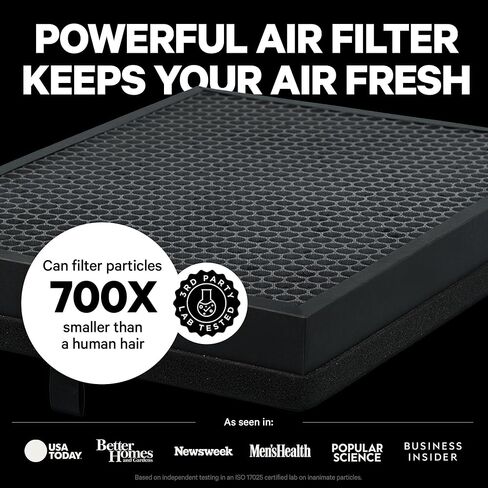 PuroAir 400 Replacement Filter - Genuine Puro Air 400 Filter Replacement - Official PuroAir Air Purifier HEPA Filter with CarbonTech Filters 99.9% of Pollen, Dust, Pet Dander, Smoke, Odors in Saudi Arabia