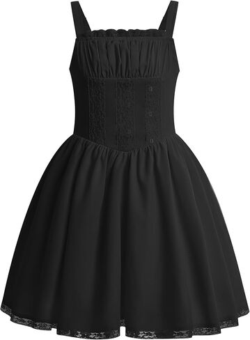 ODIZLI Tween Girls Mini Corset Dress for Middle School Dance Party Summer Vacation Sundresses Holiday Junior Dresses in Saudi Arabia