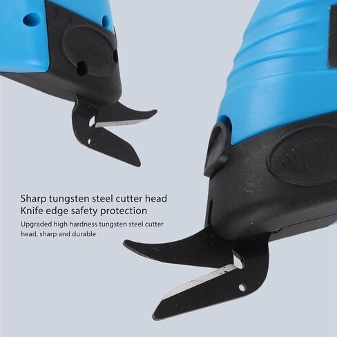Cordless Electric Scissors,Electric Mini Cutter Carpet and Cardboard Cutter with a Replacement Blade Charger Cutter Cardboard Cutter Multi Cutting Tools for Carpet in Kuwait
