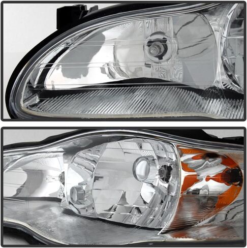 ACANII - For 2000-2005 Chevy Monte Carlo Headlights Headlamps 00 01 02 03 04 05 Replacement Driver + Passenger Side in Saudi Arabia