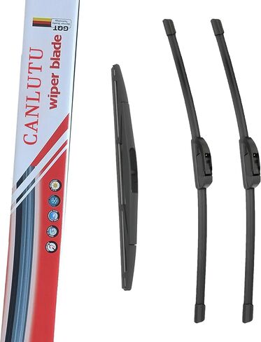 26"+22" Windshield Wipers with 14" Rear Wiper Blade Replacement for Lexus RX400h 2006-2008, Lexus RX350 2007-2009, Lexus RX330 2004-2006 OEM QUALITY in Saudi Arabia