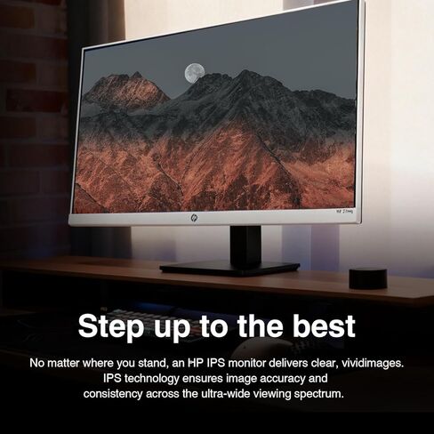 HP 27" QHD IPS (2560x1440) Monitor Bundle with Docztorm Dock, 60Hz Refresh Rate, 1 HDMI 1.4, 1 VGA, Anti-Glare, VESA Mount (100x100 mm), Ideal for Home & Business, Black/Silver (2024 Latest Model) in Saudi Arabia