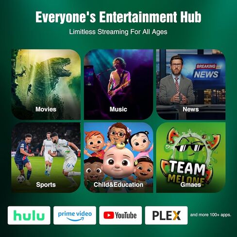 TMY 4K WiFi Bluetooth Projector, 200 ANSI, Green, LCD, HDMI/USB/Bluetooth, Movie Projector for Phone/TV Stick/Laptop/DVD/PS5, Portable, Home Cinema/Gaming in Kuwait