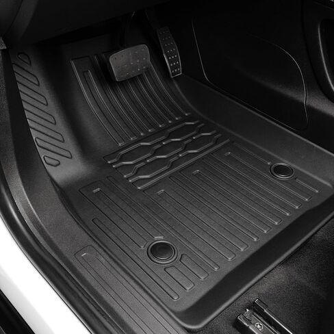 Floor Mats for 2017-2023 GMC Acadia (6-seat), All Weather TPE 2-in-1 Cargo Mat with Backrest Mat for Acadia Accessories in Kuwait