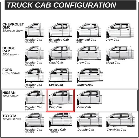 6 in. Wide Aluminum Running Boards Compatible with 04-24 Nissan Titan 17-19 Titan XD King Cab Extended Cab CAAP-STEPS0021-A in Kuwait