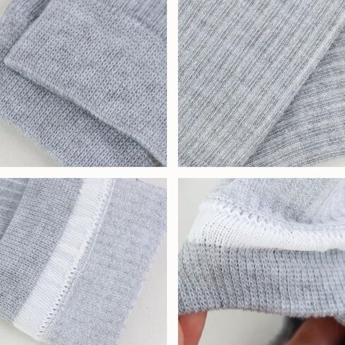 6 Pairs Women's Mid Calf Ribbed Socks, Solid Color Casual Crew Socks, Soft Stretchy Socks for Daily Wear & & All Shoes in Saudi Arabia