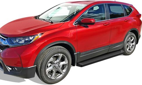 طراز لوحات الجري السوداء APS متوافق مع Honda CR-V 2017-2022 (قضبان Nerf الجانبية والخطوات الجانبية) in Saudi Arabia