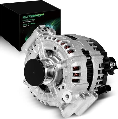 12-31-7-555-926 Stable Output Alternator for:-BMW 128I 328I 330I 528I X3 X5 Xdrive 2007-2013 3.0L L6, 12V 180A 6-Groove Pulley CW Replace OE# 12-31-7-550-968 12-31-7-551-256 11301N 11301 in Saudi Arabia