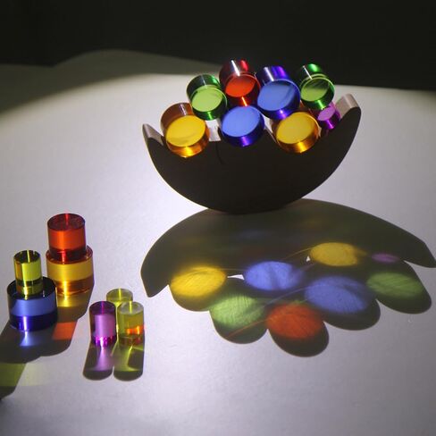 أسطوانات الطاولة المضيئة، ملحقات الفصل الدراسي الشفافة، مواد ريجيو إميليا in Kuwait