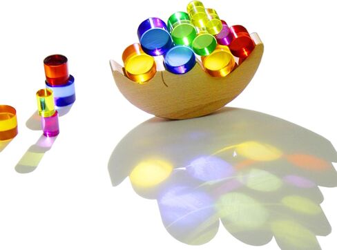 أسطوانات الطاولة المضيئة، ملحقات الفصل الدراسي الشفافة، مواد ريجيو إميليا in Kuwait