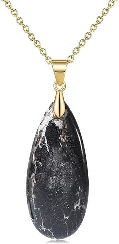 Suyi Stone Necklace for Women Teardrop Colorful Pendant Necklaces in Saudi Arabia