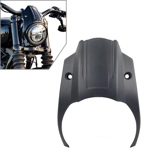GZYF Motorcycle Accessories Matte Black Front Headlight Fairing Cover Mask for Harley for Softail Breakout FXBR FXBRS 15-23 in Saudi Arabia