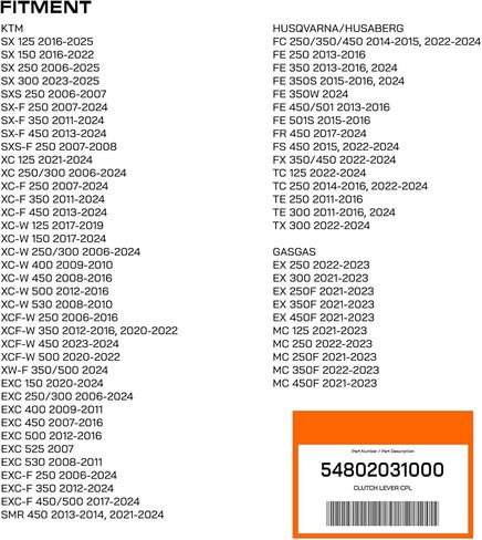 رافعة القابض cpl لـ KTM Husqvarna GASGAS مع بريمبو | يستبدل جزء OEM 54802031000 in Saudi Arabia