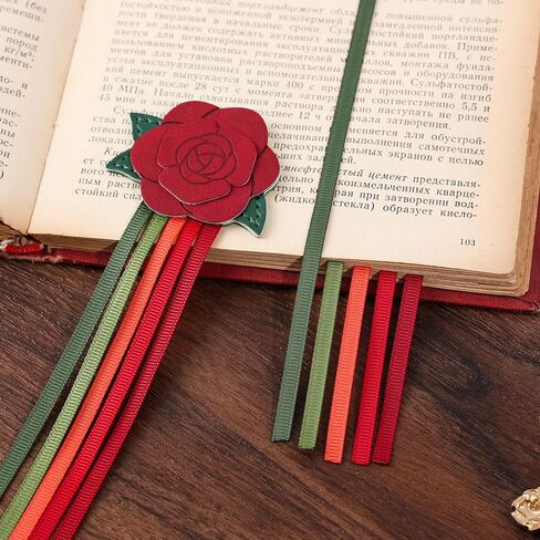 2pcs Leather Bookmarks with Bookmarks for Women, Writers, Readers Durable Book Markers Book Accessories Unique Gifts for Men, Women in Kuwait