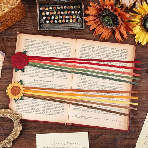 2pcs Leather Bookmarks with Bookmarks for Women, Writers, Readers Durable Book Markers Book Accessories Unique Gifts for Men, Women in Kuwait