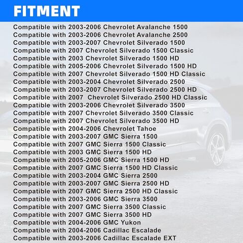 Light Module 6 High Mod ＆ 8 High Mod For Gm Low Beams DRL Fog Lights Stay On with High Beams, For 2003-2007 Chevy Silverado & Sierra 1500/2500/3500 Classic（Red） in Kuwait