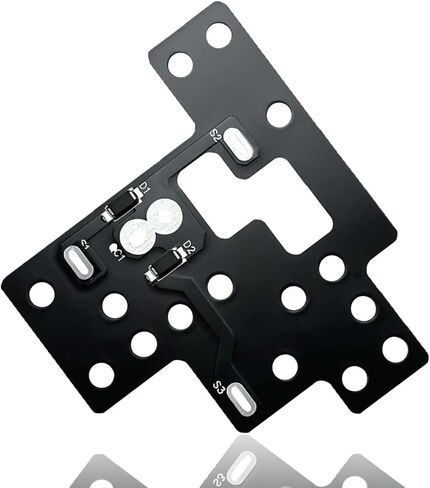 Light Module 6 High Mod for Gm Compatible With Gmc Chevy Silverado Sierra 1500 2500 3500 Classic 2003-2007 Fog Lights Low Beams And High Beams Lamp On Simultaneously in Kuwait