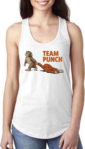 قميص بدون أكمام للسيدات من Team Punch، Punch The Monkey Pop Culture للسيدات in Kuwait