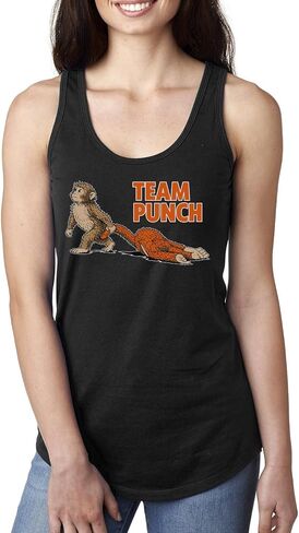 قميص بدون أكمام للسيدات من Team Punch، Punch The Monkey Pop Culture للسيدات in Kuwait