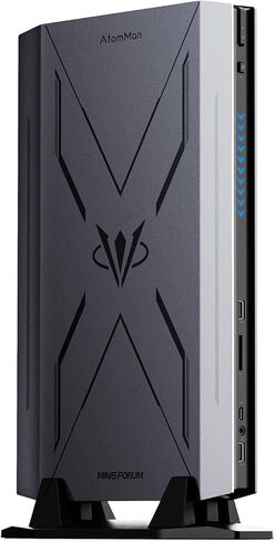 G7 Ti Mini PC Core i9-14900HX (24C/32T، حتى 5.8 جيجا هرتز) إصدار هيكلي بدون ذاكرة وصول عشوائي/SSD/OS كمبيوتر ألعاب، مخرج HDMI2.1+USB4، فتحة 2X SSD، 3X USB3.2، WiFi 7، BT5. 4، رسومات RTX 4070 in Kuwait