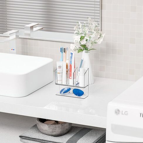 Yieach حامل علامة المسح الجاف المغناطيسي الشفاف للسبورة البيضاء، حامل علامة معرض مغناطيسي غير قابل للانزلاق وكأس مغناطيسي لعلامات المسح الجاف، حامل قلم رصاص أكريليك للخزانة، الفصل الدراسي، اللوحة البيضاء، المكتب in Kuwait