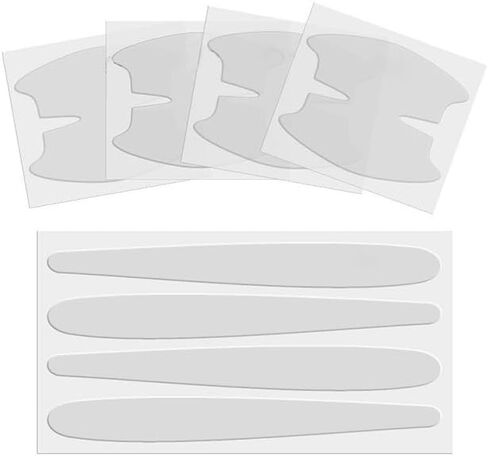 8PCS Car Door Handle Protector for Hyundai Santa Fe 2000–2025 2026 DM/NC,Door Cup Paint Protection Film,Anti-Scratch Invisible Handle Guard,Durable Exterior Scratche Protection Sticker in Saudi Arabia