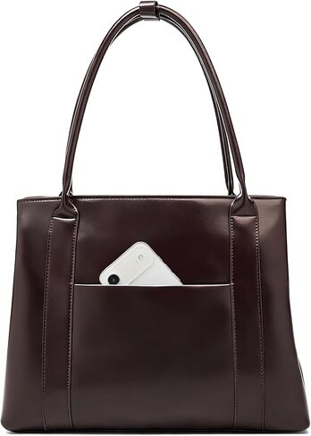 حقيبة يد LAORENTOU للنساء من الجلد الطبيعي مع حقيبة كتف وحقيبة يد للعمل | السيدات، هدية للنساء، حقيبة كمبيوتر محمول in Kuwait