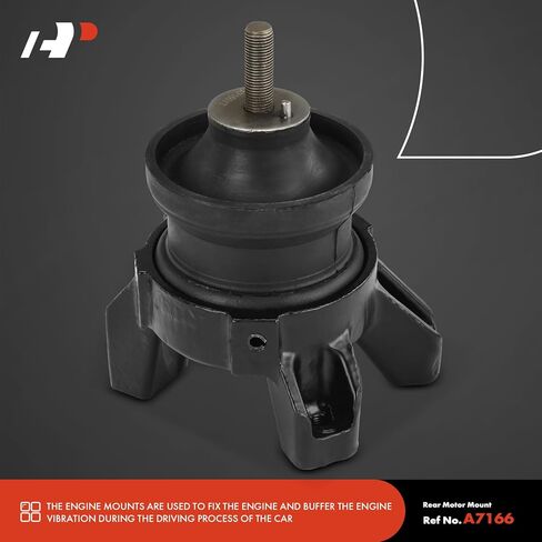 A-Premium Front and Rear Engine Motor Mount Kit Compatible with Hyundai Santa Fe 2007-2009, Veracruz 2007-2012, 2.7L 3.3L 3.8L, 2-PC Set, Replace# 219303J500 in Saudi Arabia