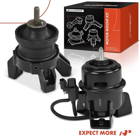 A-Premium Front and Rear Engine Motor Mount Kit Compatible with Hyundai Santa Fe 2007-2009, Veracruz 2007-2012, 2.7L 3.3L 3.8L, 2-PC Set, Replace# 219303J500 in Saudi Arabia