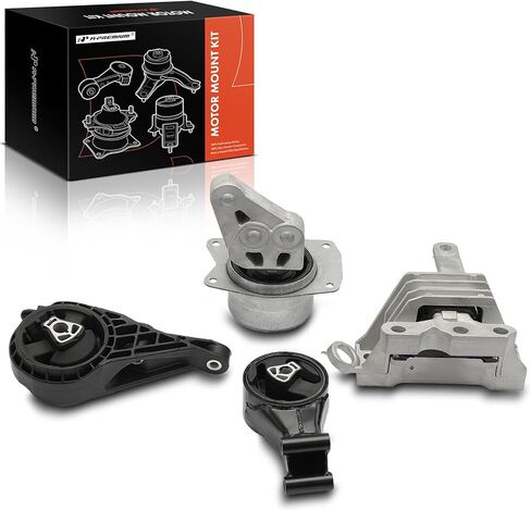 A-Premium 4PCS Engine Motor Mount and Transmission Mount Set Compatible with Chevrolet Impala 2017-2019, 2.5L, Automatic Transmission in Saudi Arabia