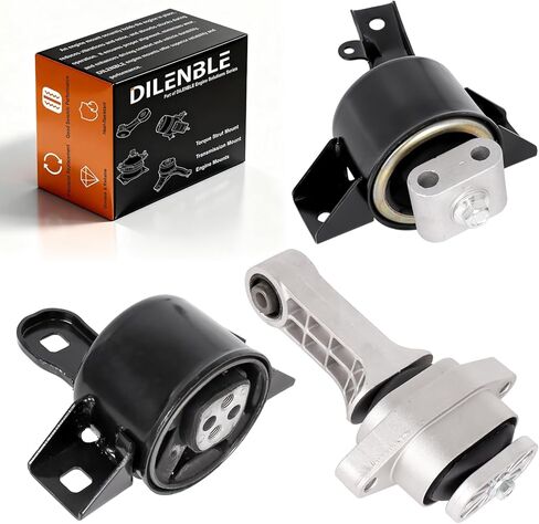 حامل محرك المحرك واستبدال التركيب العابر لـ 2004 2005 2006 2007 2008 2009 2010 2011 2012 2013 2014 2015 2016 2017 Chevy Aveo 1.6L L4، مجموعة حامل المحرك المكونة من 3 قطع بديلة OE# A5350HY 96535431 96535510 in Kuwait