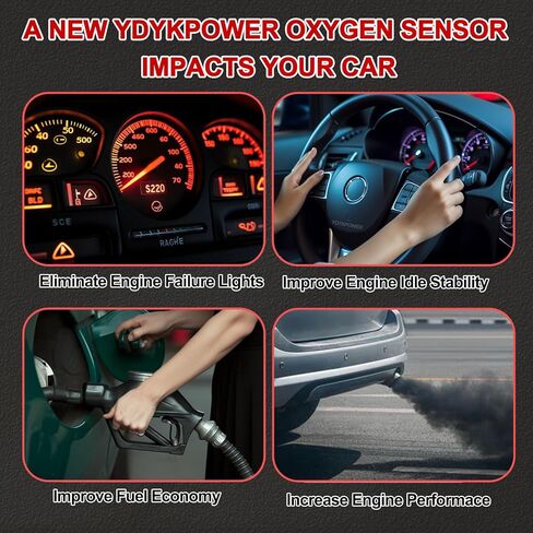 02 مستشعر متوافق مع Toyota لـ 4Runner 1996-2000، لـ Sequoia 2001-2004، لـ T100 1995-1998، لـ Tacoma 1995-2000، لـ Tundra 2000-2004، مستشعر O2 الأكسجين 234-4162 حزمة من 2 in Saudi Arabia