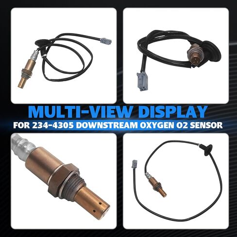 234-4305 Oxygen O2 Sensor Downstream for Toyota Corolla 1.8L 2009-2013 Matrix 1.8L 2009-2014 Pontiac Vibe 1.8L 2009-2010 Replace 89465-02200 8946502330 25024188 in Kuwait