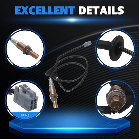 234-4305 Oxygen O2 Sensor Downstream for Toyota Corolla 1.8L 2009-2013 Matrix 1.8L 2009-2014 Pontiac Vibe 1.8L 2009-2010 Replace 89465-02200 8946502330 25024188 in Kuwait