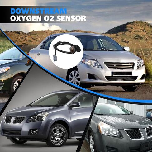 234-4305 Oxygen O2 Sensor Downstream for Toyota Corolla 1.8L 2009-2013 Matrix 1.8L 2009-2014 Pontiac Vibe 1.8L 2009-2010 Replace 89465-02200 8946502330 25024188 in Kuwait