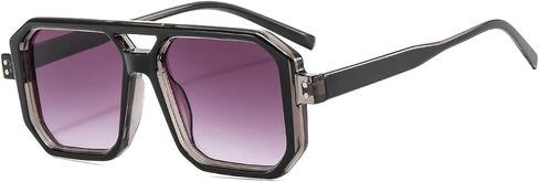 Large Frame Square Men Sunglasses Outdoor Sports Commuting Vacation Women Sun Glasses in Saudi Arabia