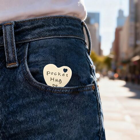 عناق الجيب من السماء، هدية رمزية تذكارية لفقدان شخص ما، التفكير في سلسلة مفاتيح تذكارية مع بطاقة in Kuwait