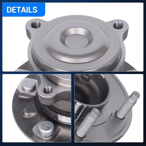 Autoround 512508 محمل العجلات الخلفية ومجموعة المحور متوافقة مع Chevy Cruze 2014-2015، Volt 2013-2015، Buick Verano 2014-2017، 5 العروات مع ABS in Saudi Arabia