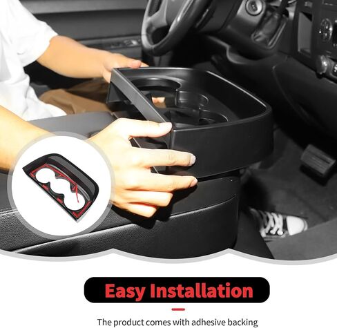 RT-TCZ Front Cup Holder Storage Box Tray Organizer Interior Accessories for Chevy Silverado 2007-2013,for GMC Sierra 2007-2013 in Saudi Arabia