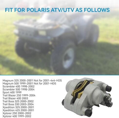 Rear Brake Caliper Master Cylinder kit 1910449 1910367 1910270 Compatible with Polaris Scrambler 400 500 Magnum 325 500 Xpedition 325 425 Trail Boss 325 330 in Kuwait