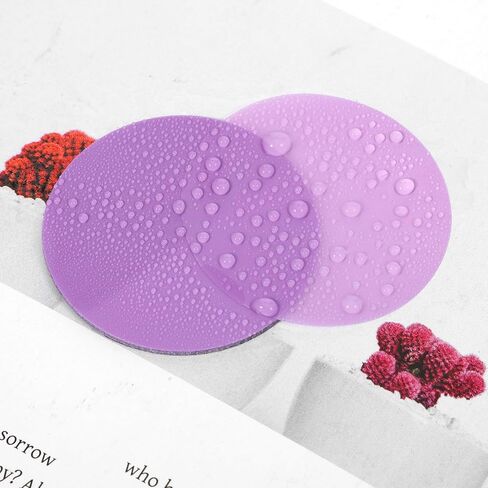 Transparent Sticky Notes Heart & Round Translucent Sticky Notes Colorful Page Flags Stickers Waterproof Index Sticker Self-Stick Book Tabs Clear Book Markers 320 Sheets in Kuwait