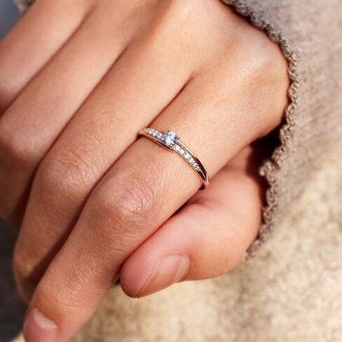 I Choose Me Round-Cut Accent Ring, 925 Sterling Silver Gold Silver Two-Color Self-love Inspirational Band, Cubic Zirconia Self Reminder Band, Self-love Ring Jewelry for Women in Saudi Arabia