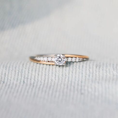I Choose Me Round-Cut Accent Ring, 925 Sterling Silver Gold Silver Two-Color Self-love Inspirational Band, Cubic Zirconia Self Reminder Band, Self-love Ring Jewelry for Women in Saudi Arabia