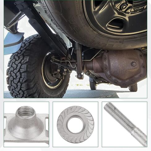 13859 Front Lower Inner Forward Suspension Control Arm Bolt Kit Compatibl with Cadillac GMC＆More in Kuwait