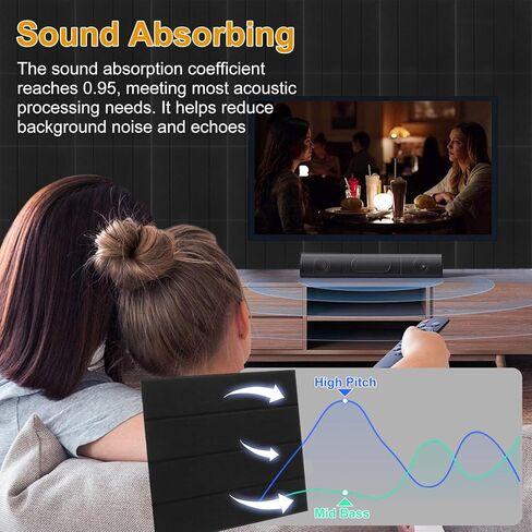 لوحة إعلانات كبيرة مقاس 48 بوصة × 36 بوصة، بديل لوحة الفلين الكبيرة، بلاط لوحة الإعلانات اللباد مع 35 دبوس دفع، 12 حزمة من بلاط الفلين اللباد مع لاصق ذاتي للوحة دبوس المكتب، المنزل والفصول الدراسية in Kuwait